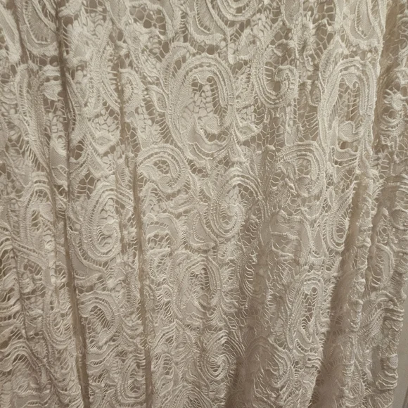 Lane Bryant 22/24 Elegant White Lace Dress - Picture 4 of 9